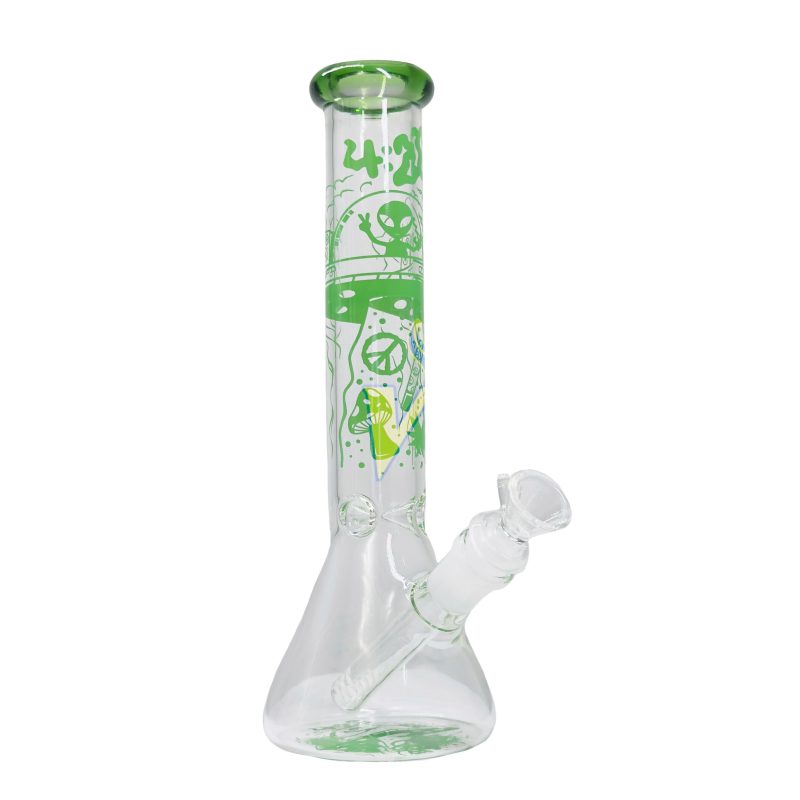 420 UFO Visitor Beaker Water Pipe B2C