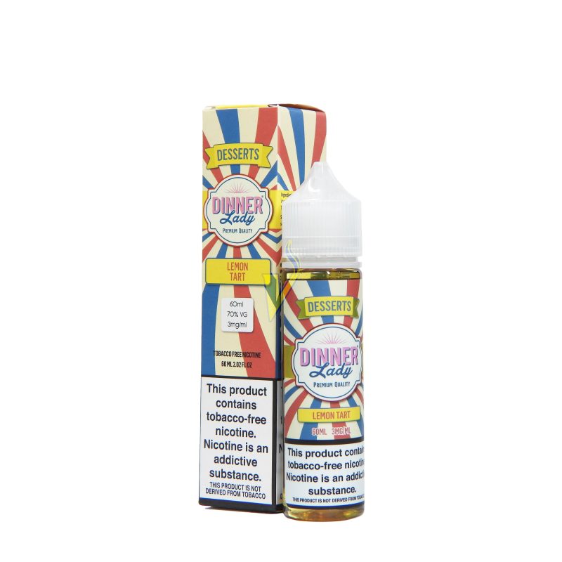 Dinner Lady E Liquid Lemom Tart 3mg B2C