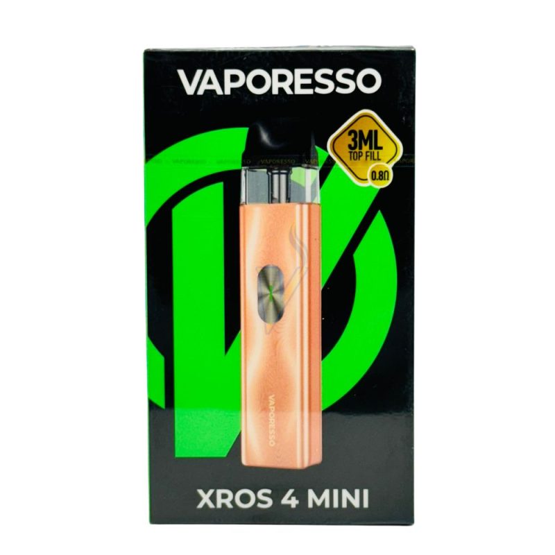 VaporessoXROS4MiniStarterKitChampagneGold